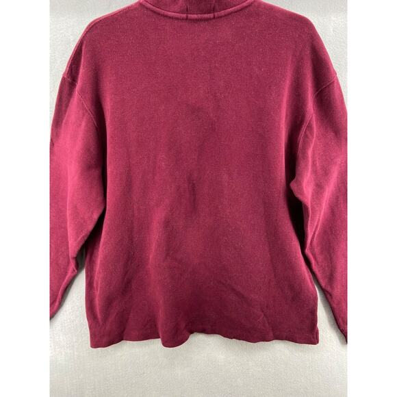 Polo Ralph‎ Lauren Sweater Mens X-Large Red 1/4 Zip Pullover Pony Logo Comfort - Picture 11 of 12